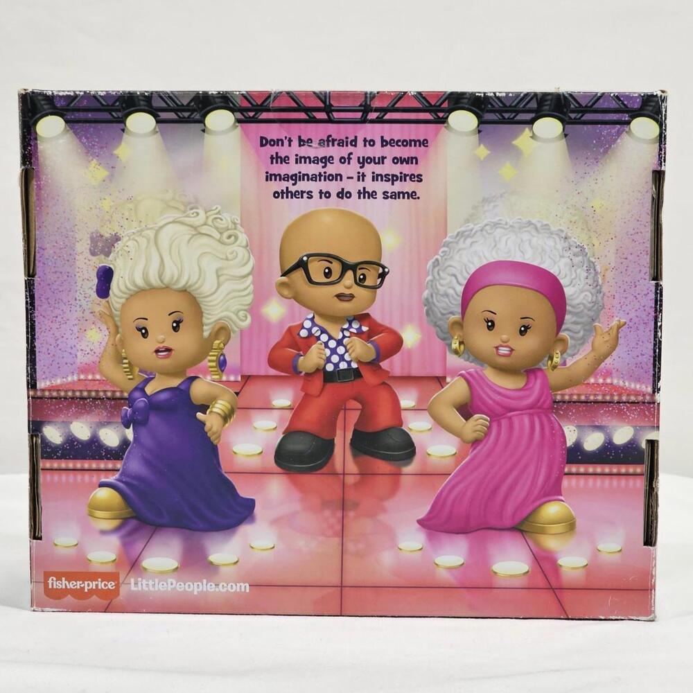 New RUPAUL Little People Collector Pack Figurines Drag Queen Doll Fisher Price - Picture 2 of 5